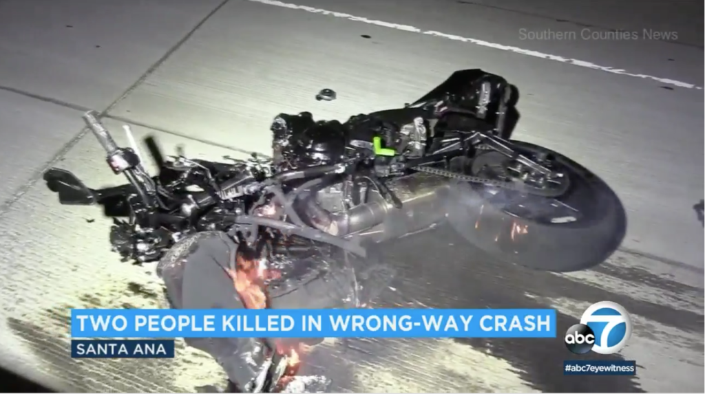 Wrong Way Crash in Santa Ana